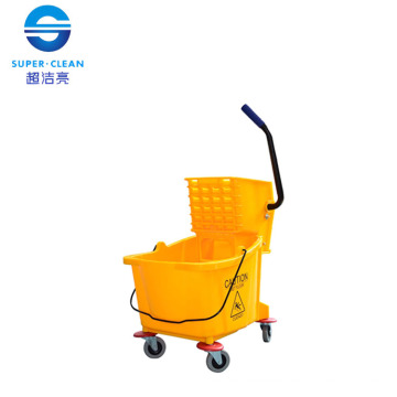 32L Single Mop Wringer Trolley (B-040B)